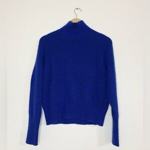 Express Royal Blue Turtle Neck Sweater